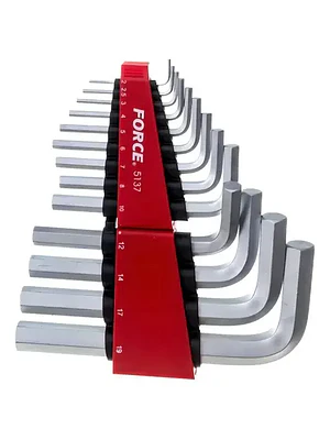 Juego De Llaves Allen 2.0-19mm. 13 Piezas (5137), Force