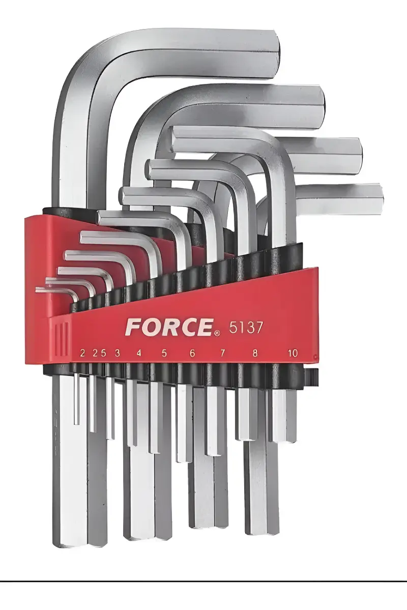 Juego De Llaves Allen 2.0-19mm. 13 Piezas (5137), Force 2