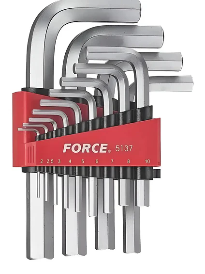 Juego De Llaves Allen 2.0-19mm. 13 Piezas (5137), Force 2