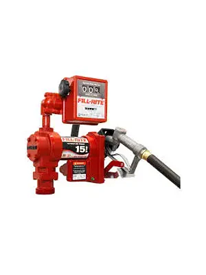 BOMBA 12V.,CAUDAL 14 GPM. C/MEDIDOR (FR1211GL)