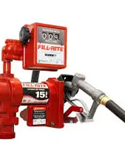 BOMBA 12V.,CAUDAL 14 GPM. C/MEDIDOR (FR1211GL) 1