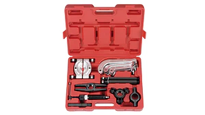 🧰 JUEGO DE EXTRACTORES HIDRÁULICOS MODULARES DE 2 Y 3 PATAS CON ACCESORIOS PARA RODAMIENTOS 10 TONELADAS (66622)