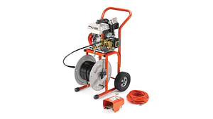 ⚙️ DESTAPADOR DE DESAGÜES POR CHORRO DE AGUA KJ-2200 RIDGID (Cód. Fabricante: 63882) ⚙️