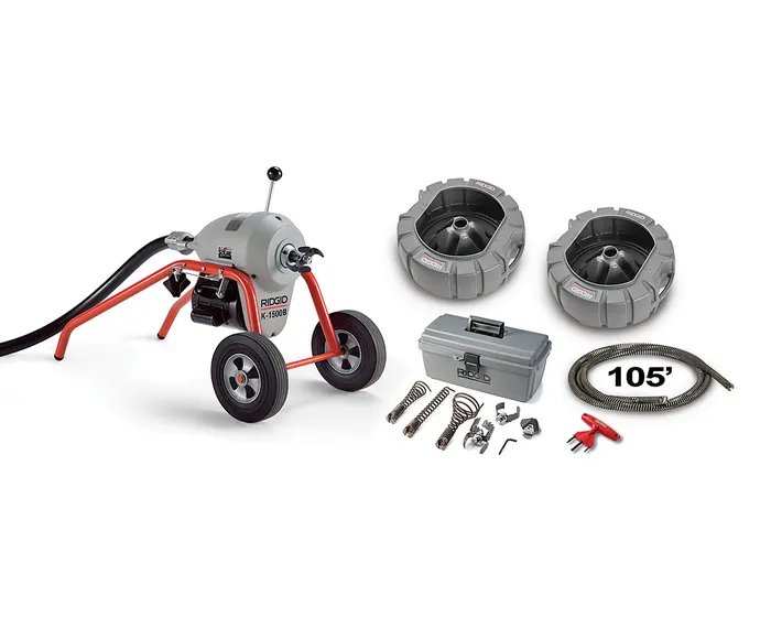 🚀 DESTAPADOR DE DESAGÜES SECCIONAL K-1500A (27592) – RENDIMIENTO INDUSTRIAL SUPERIOR 🚀 1