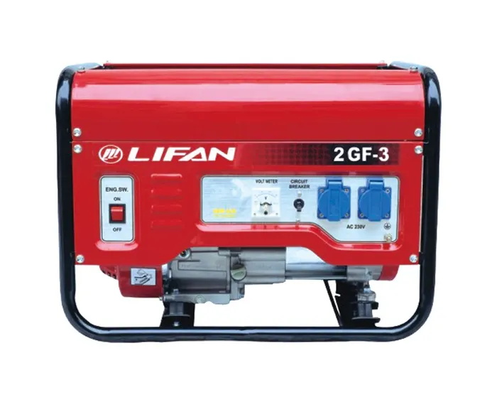 LIFAN: GENERADOR BENCINERO 2.0KW 220V PARTIDA MANUAL (Cód: 2GF-3) 1