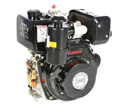 🌟 LIFAN: MOTOR INDUSTRIAL DIESEL 4T 9.0HP REFRIGERADO POR AIRE (Cód: 186F) 🌟 1