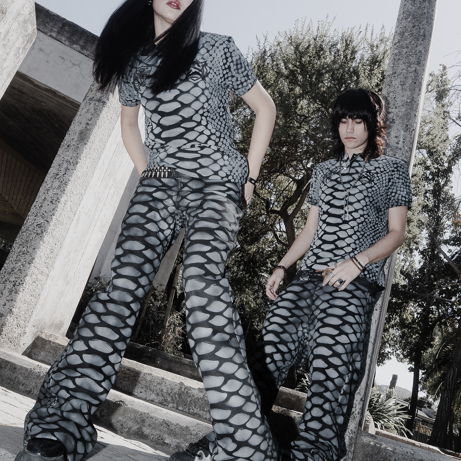 SNAKE NIGHT JEANS  2