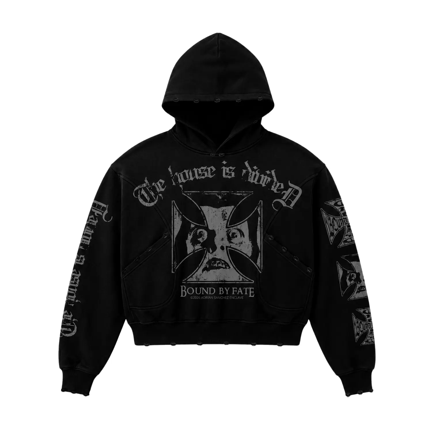 CROSS DEMON HOODIE  1