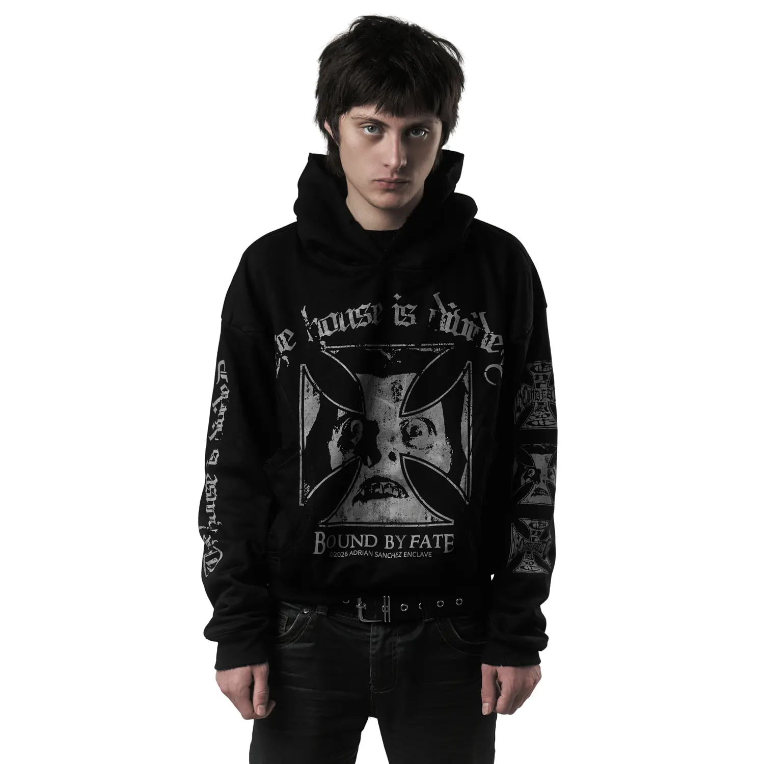 CROSS DEMON HOODIE  2