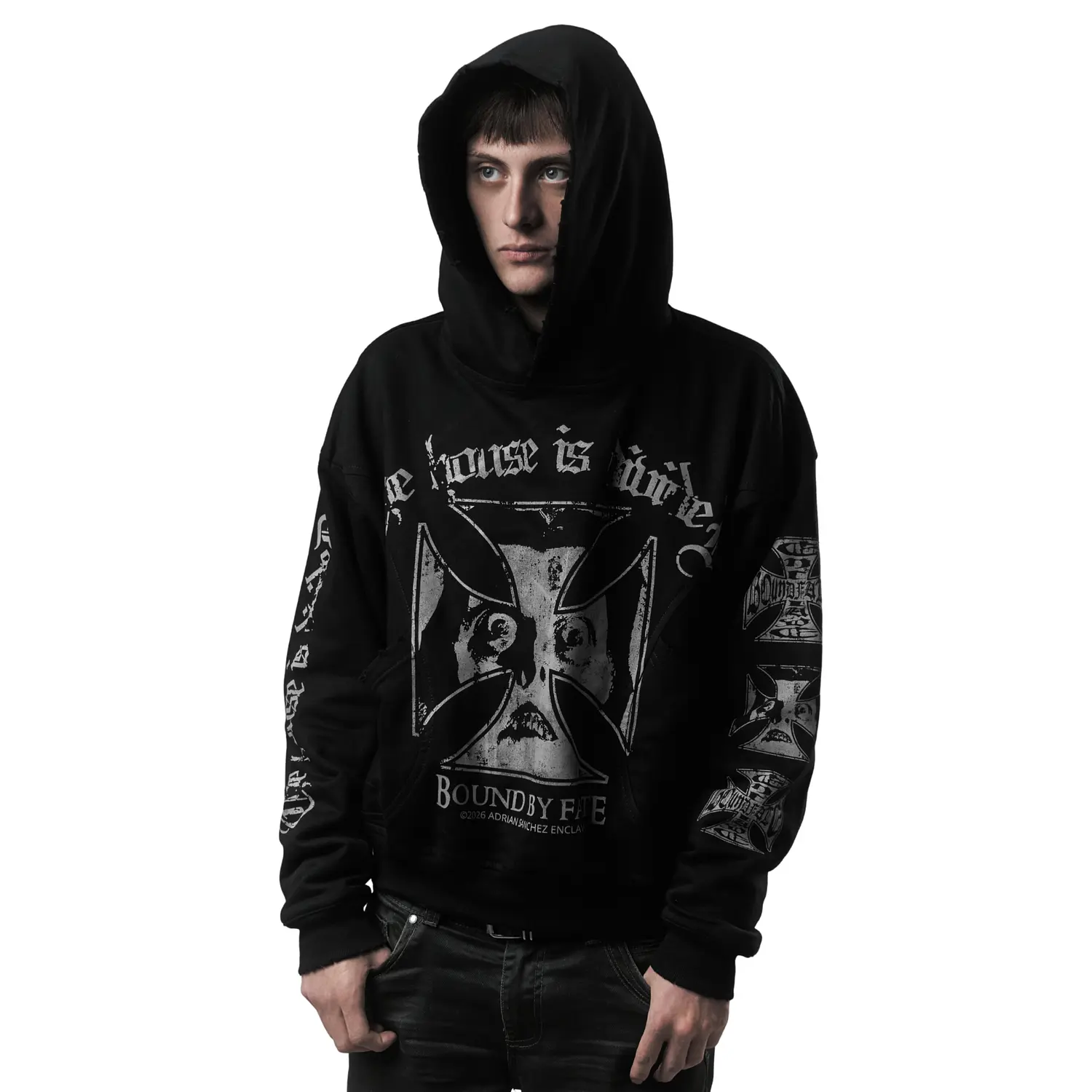 CROSS DEMON HOODIE  3