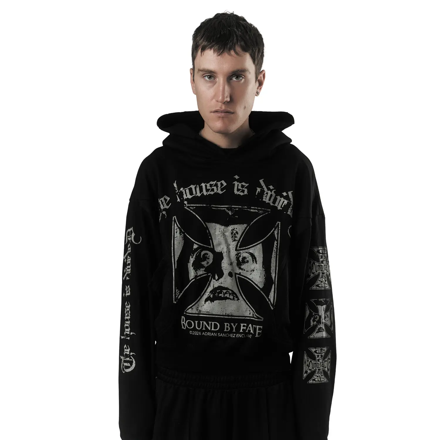 CROSS DEMON HOODIE  5