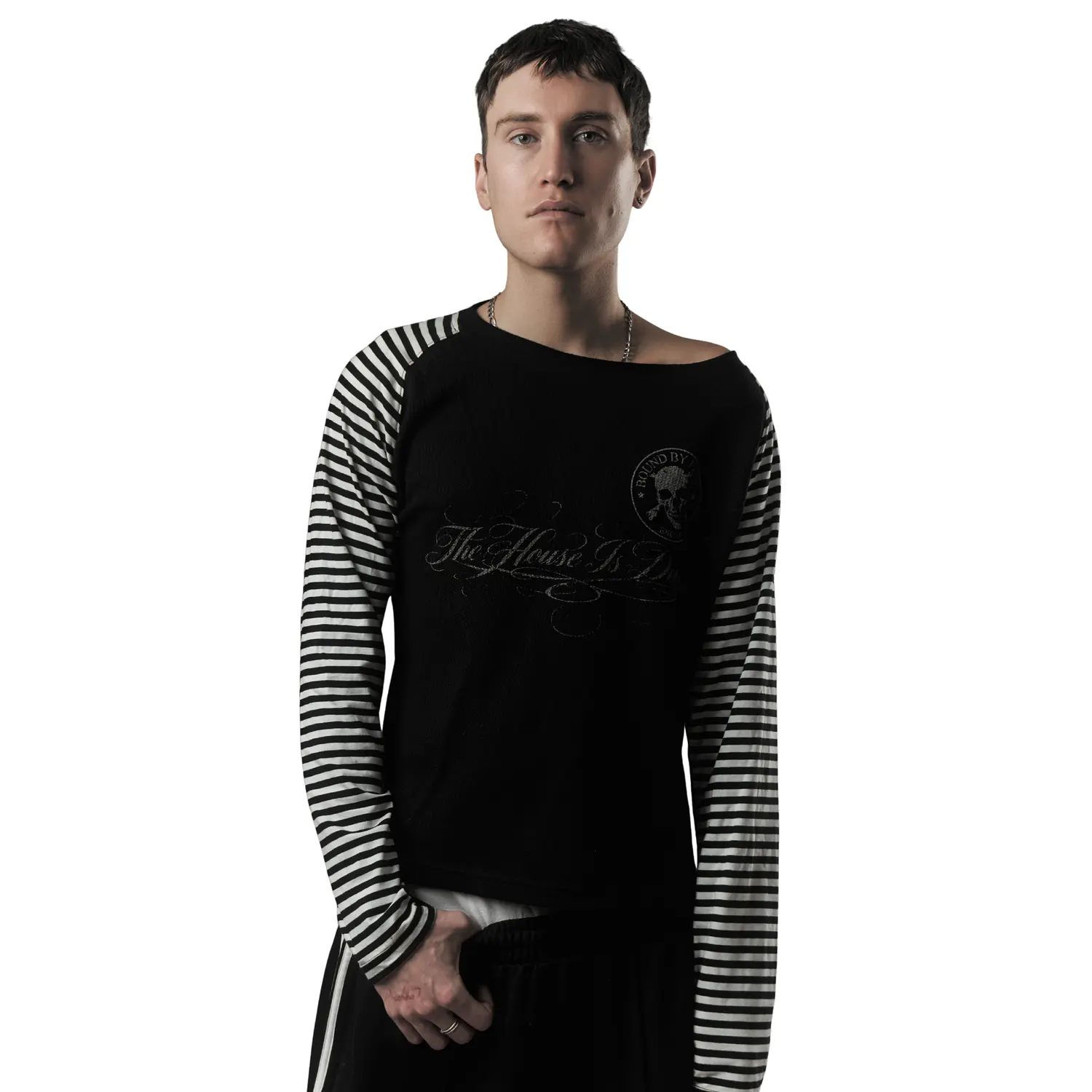 SKULL STRIPES LONGSLEEVE  2