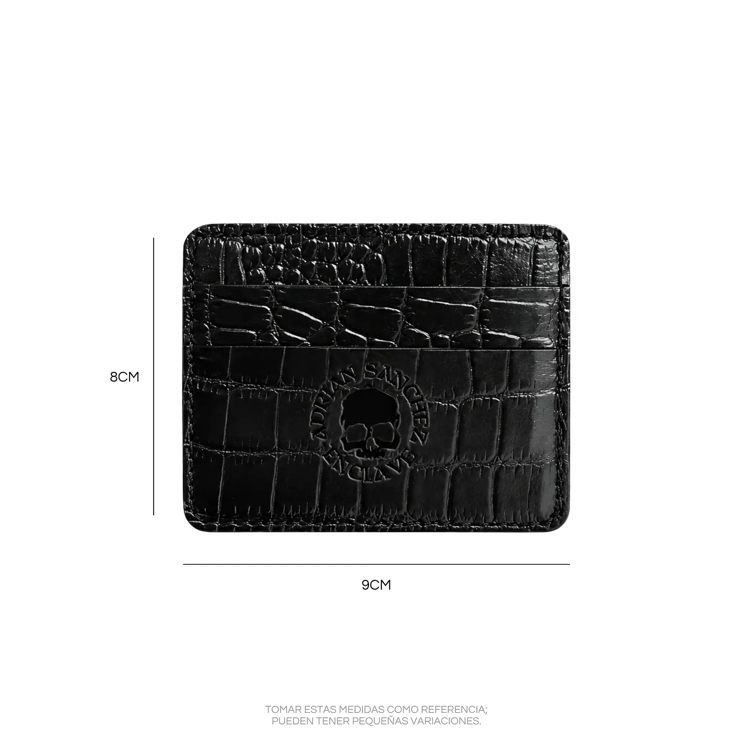 SNAKE CARDHOLDER BLACK  2
