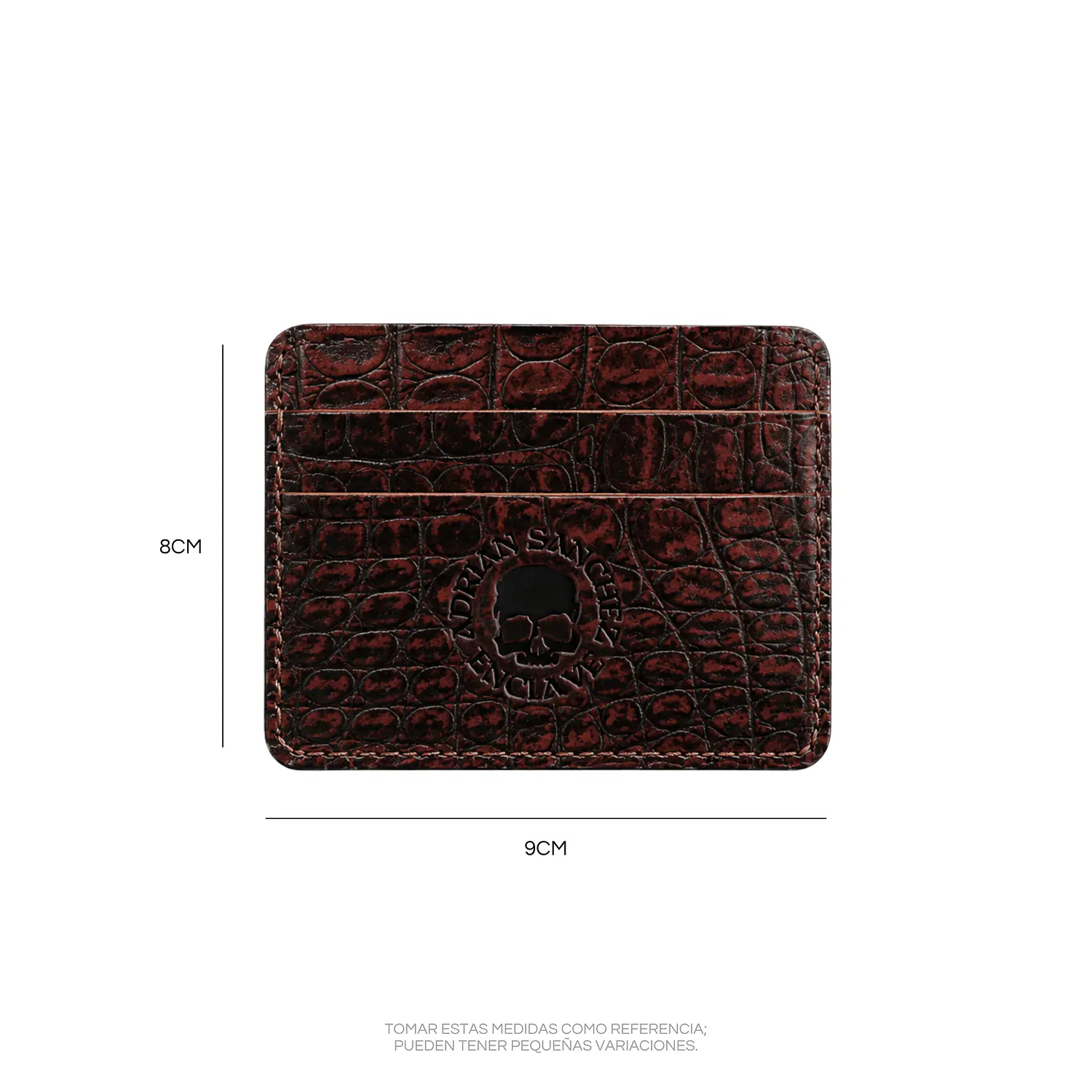 SNAKE CARDHOLDER RED 2
