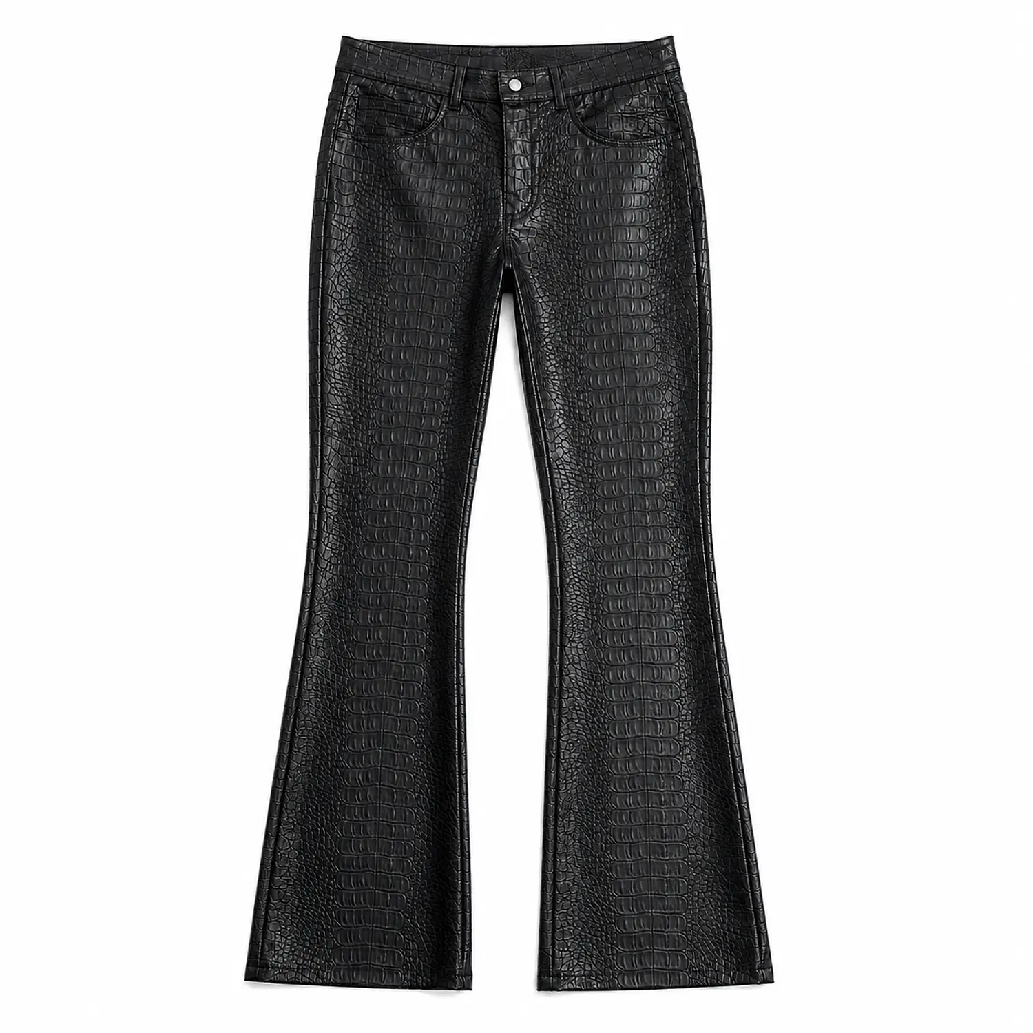 CROCODILE BLCK (BOOTCUT)