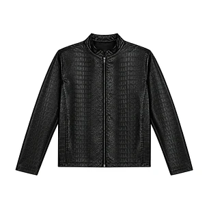 CROCODILE BLCK (JACKET)