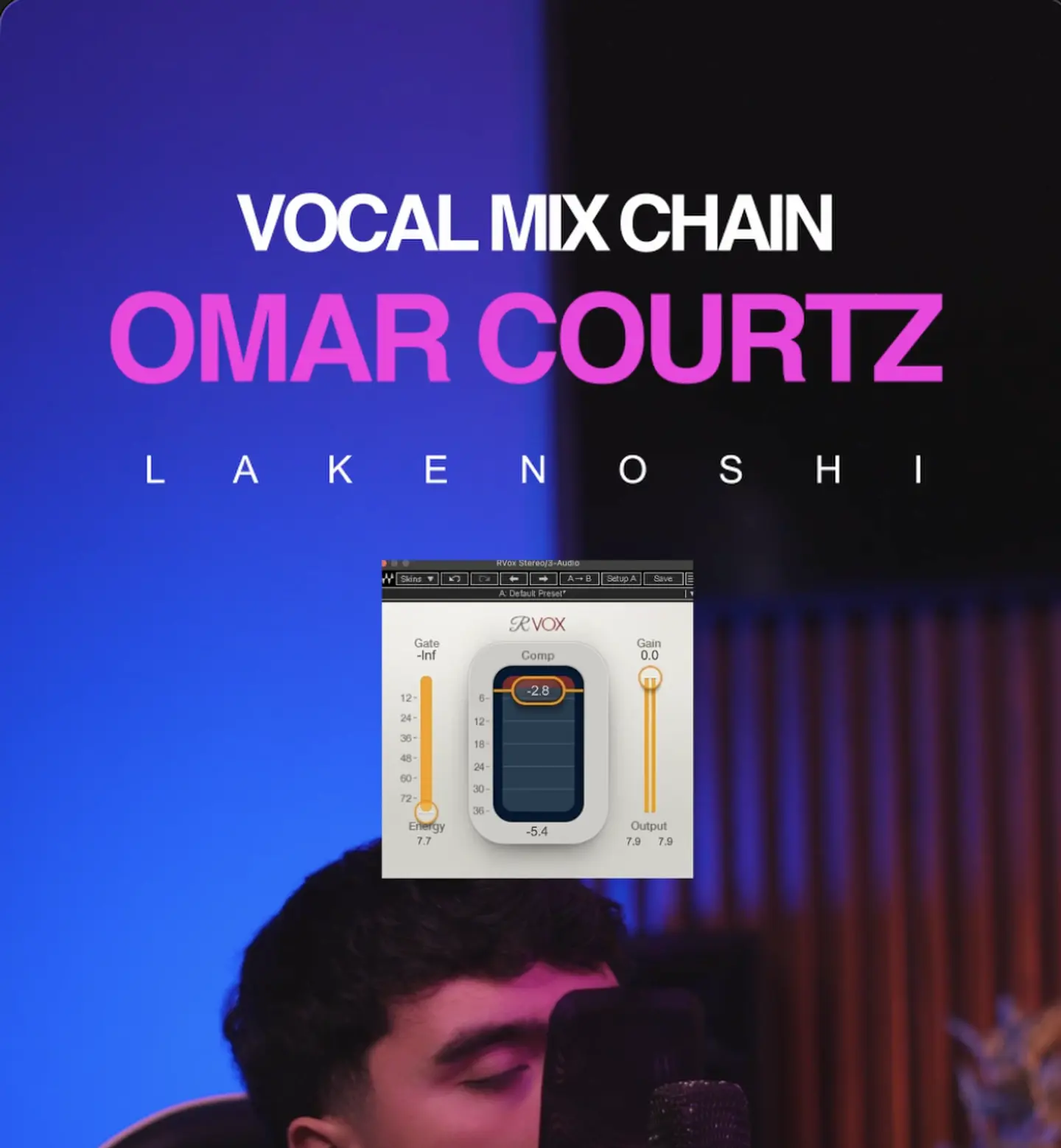 Vocal Mix Chain: OMAR COURTZ (Por Si Mañana No Estoy) 1