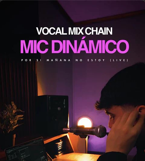 Vocal Mix Chain: Microfono Dinámico