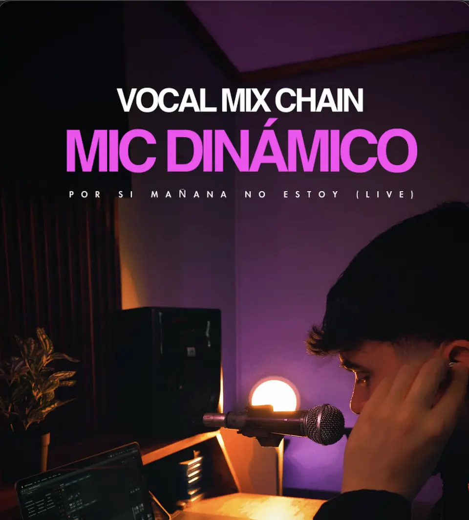 Vocal Mix Chain: Microfono Dinámico 1