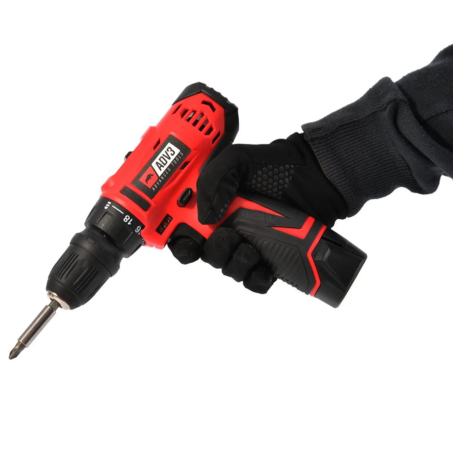 TALADRO ATORNILLADOR 12V CON ACCESORIOS 2