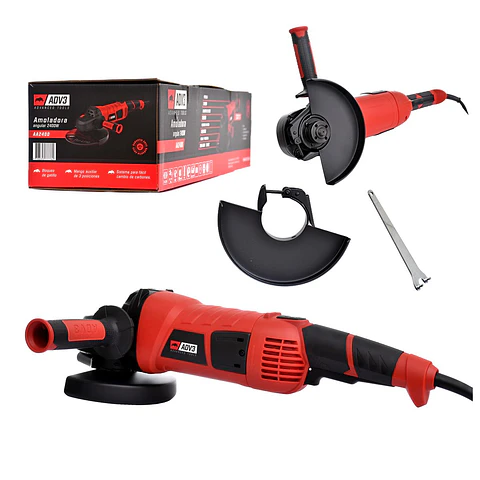 AMOLADORA ANGULAR DE 2400 W PARA DISCOS DE 180 MM