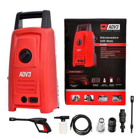 HIDROLAVADORA DE 1200 W 90 BAR