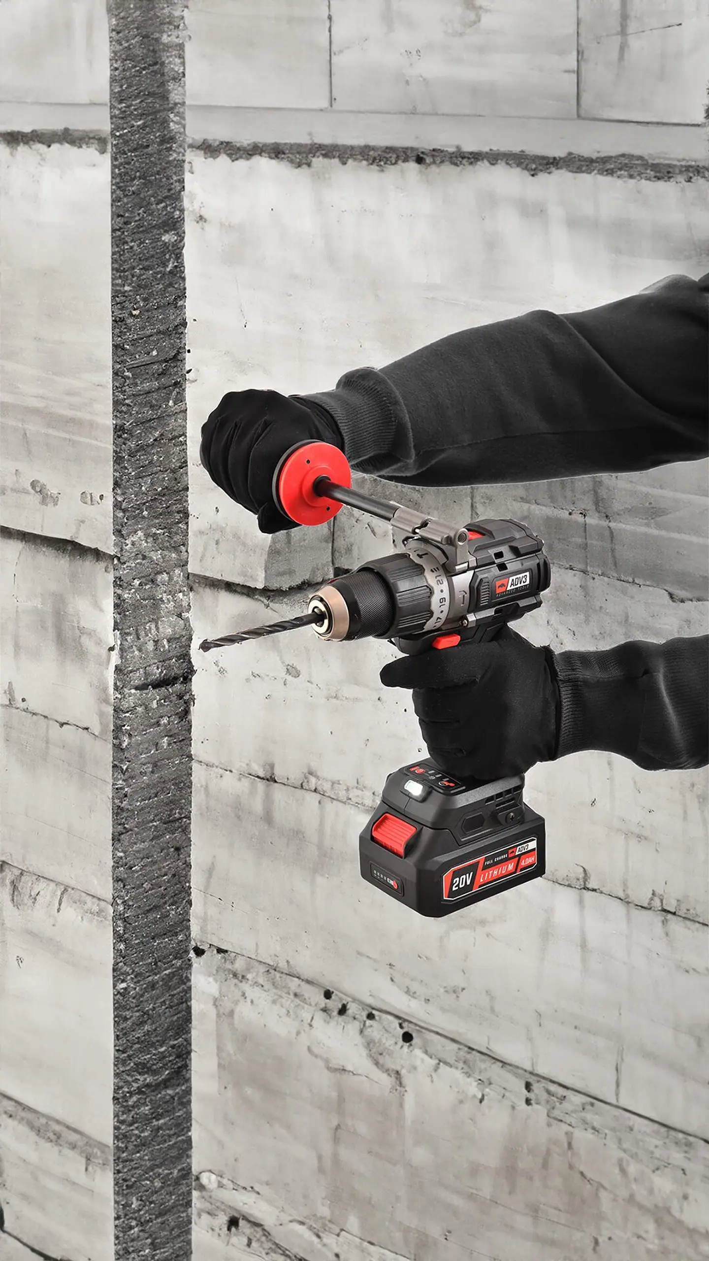 TALADRO DE IMPACTO 20 V CON MOTOR BRUSHLESS 4