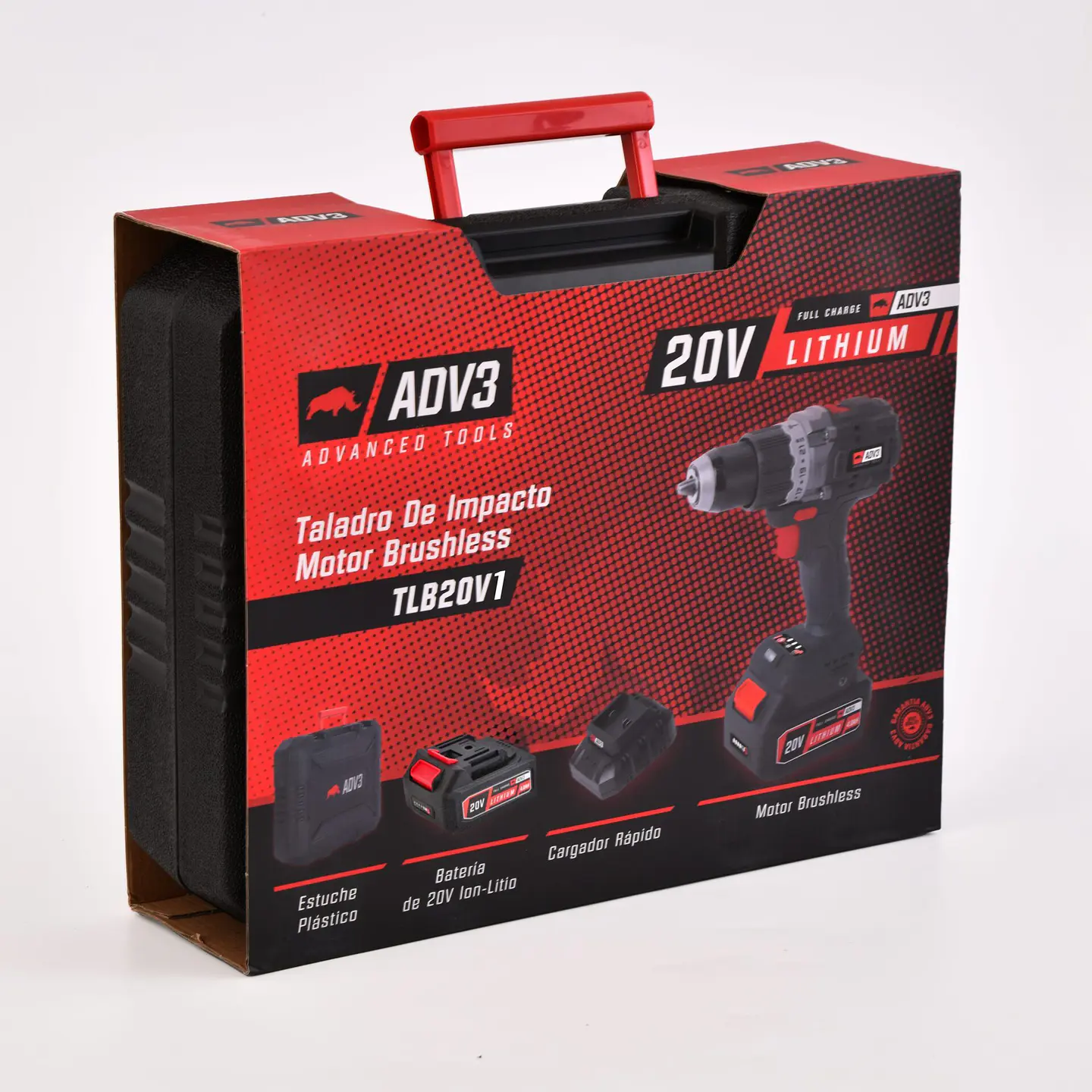 TALADRO DE IMPACTO 20 V CON MOTOR BRUSHLESS 9