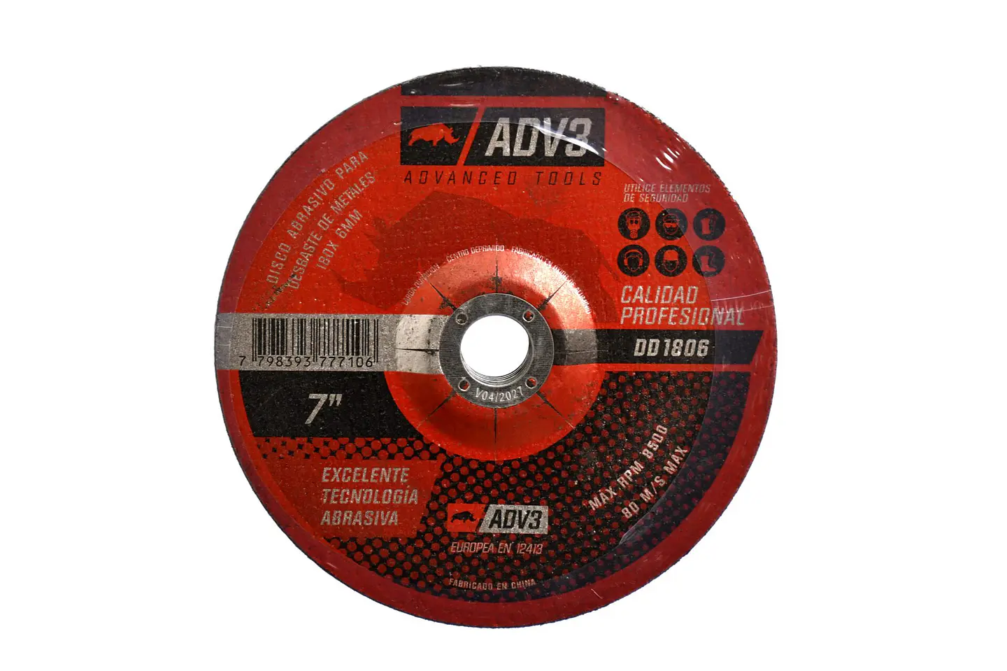DISCO ABRASIVO DE DESBASTE 180X6 2
