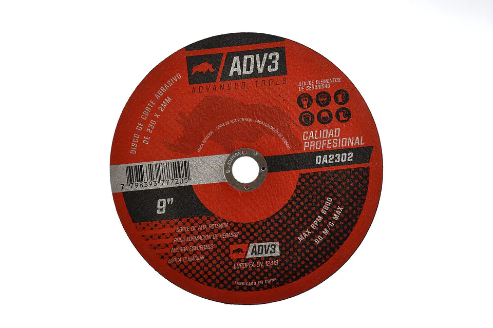 DISCO ABRASIVO DE CORTE 230mm 3
