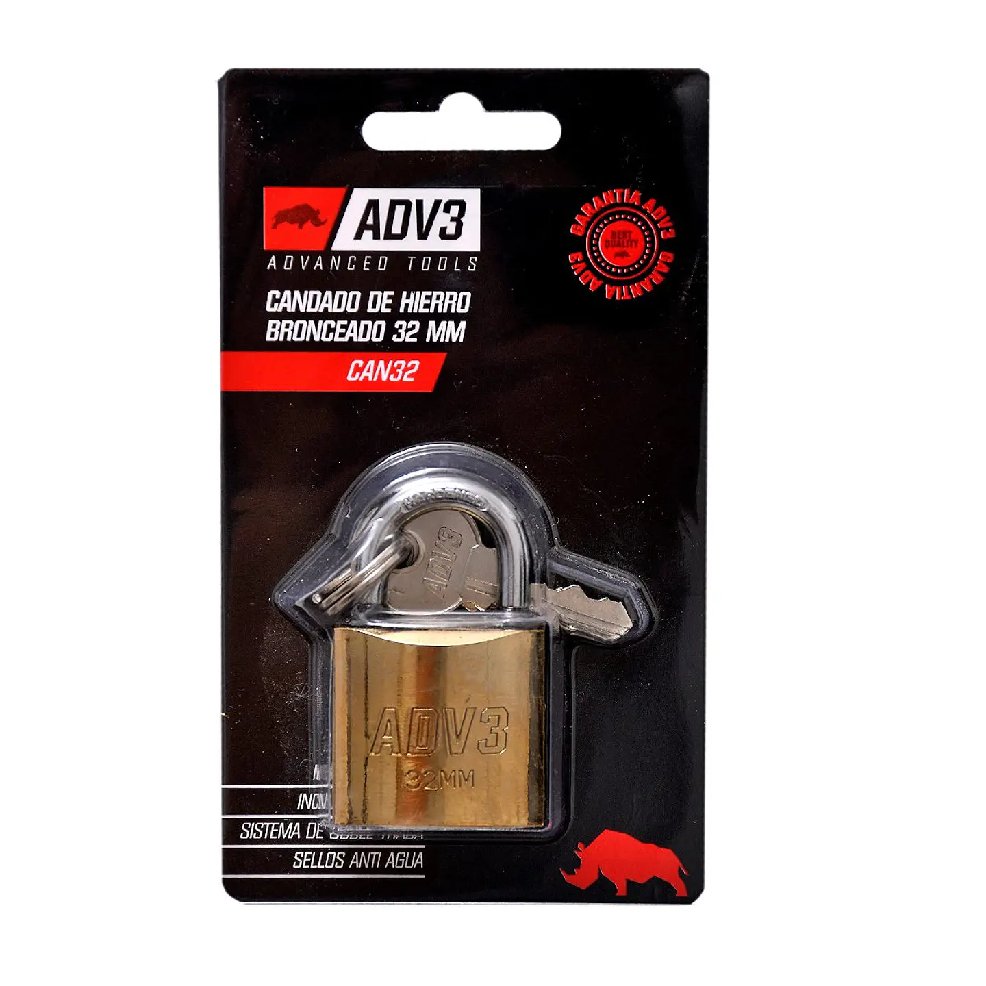 CANDADO ADV3 de 32mm 3