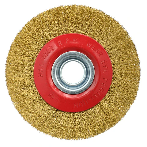 CEPILLO CIRCULAR RIZADO DE 200 MM