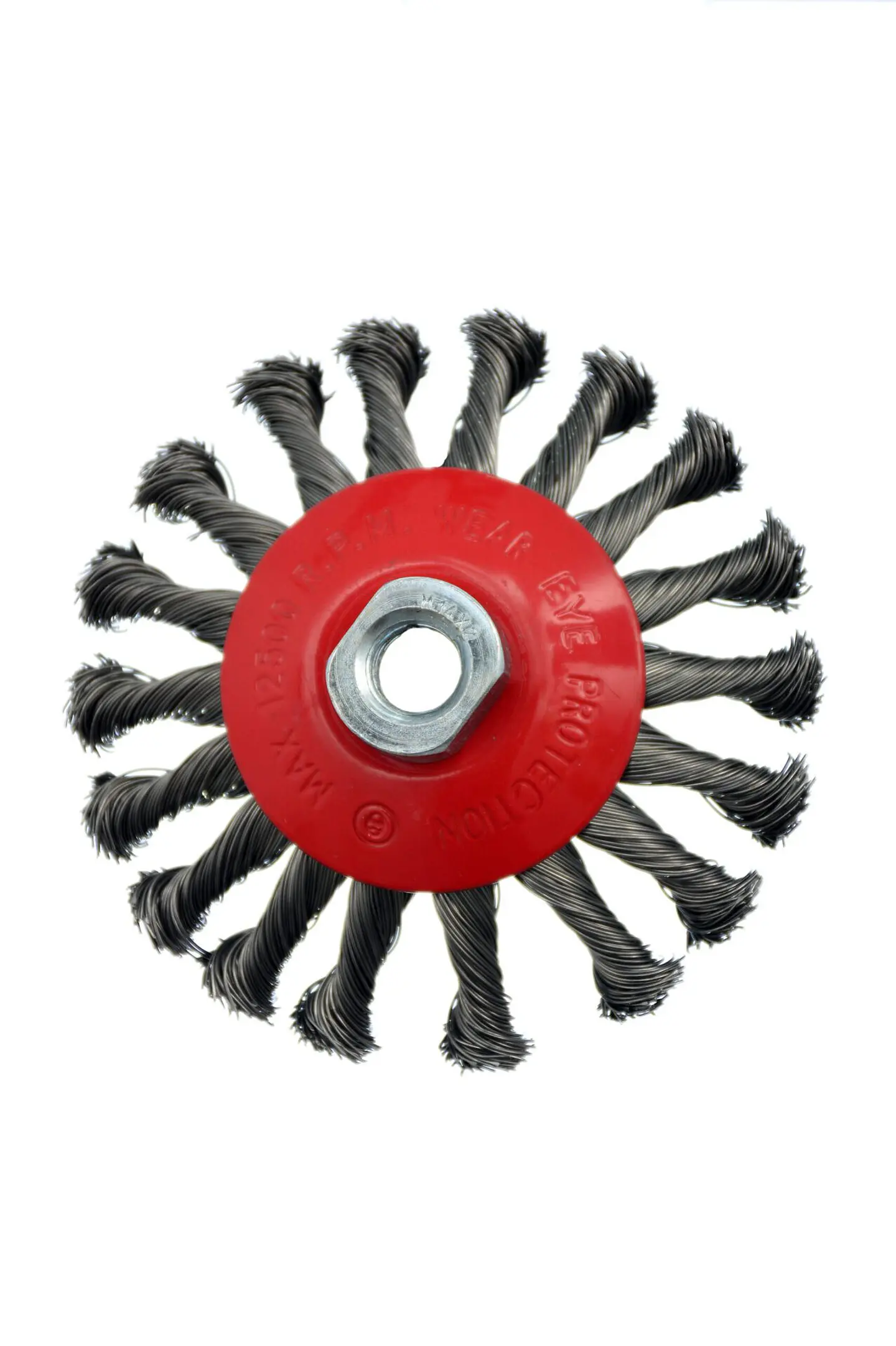 CEPILLO CÓNICO TRENZADO DE 115 MM 1