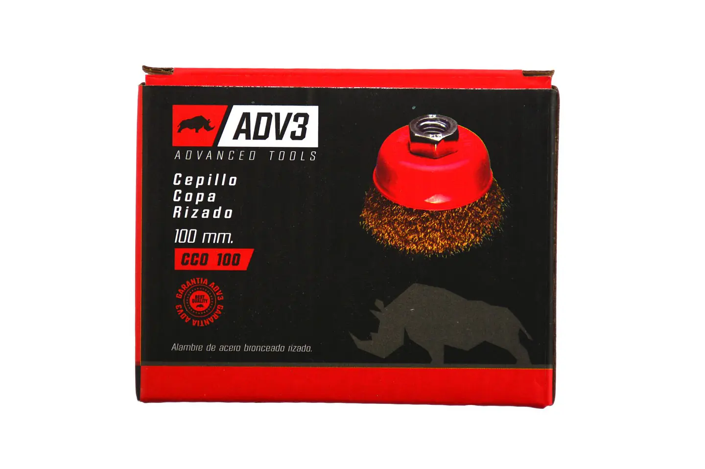 CEPILLO COPA RIZADO DE 100 MM 3