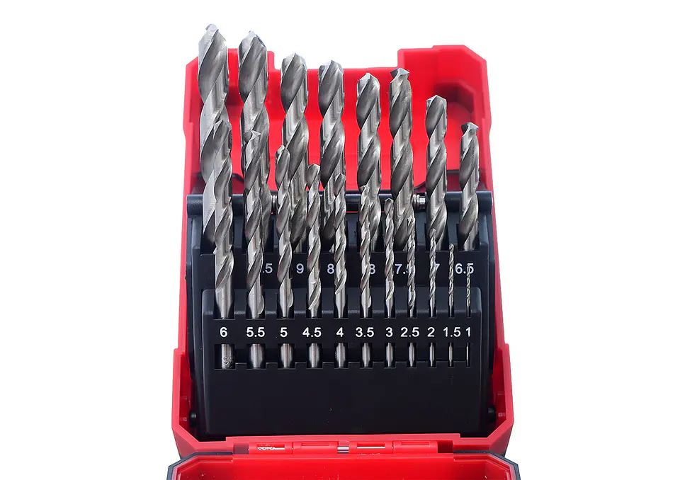 SET DE BROCAS HELICOIDALES HSS X 19 UNIDADES 2
