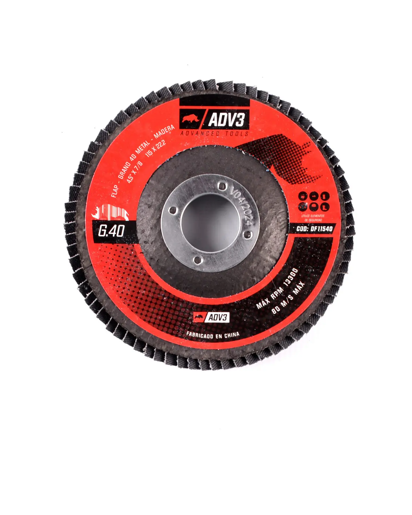 DISCO FLAPS 115 MM GRANO 40 2