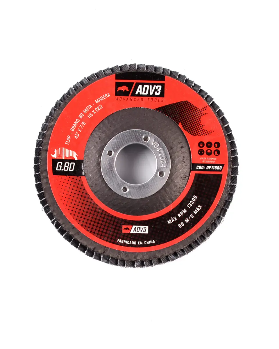 DISCO FLAPS 115 MM GRANO 80 2