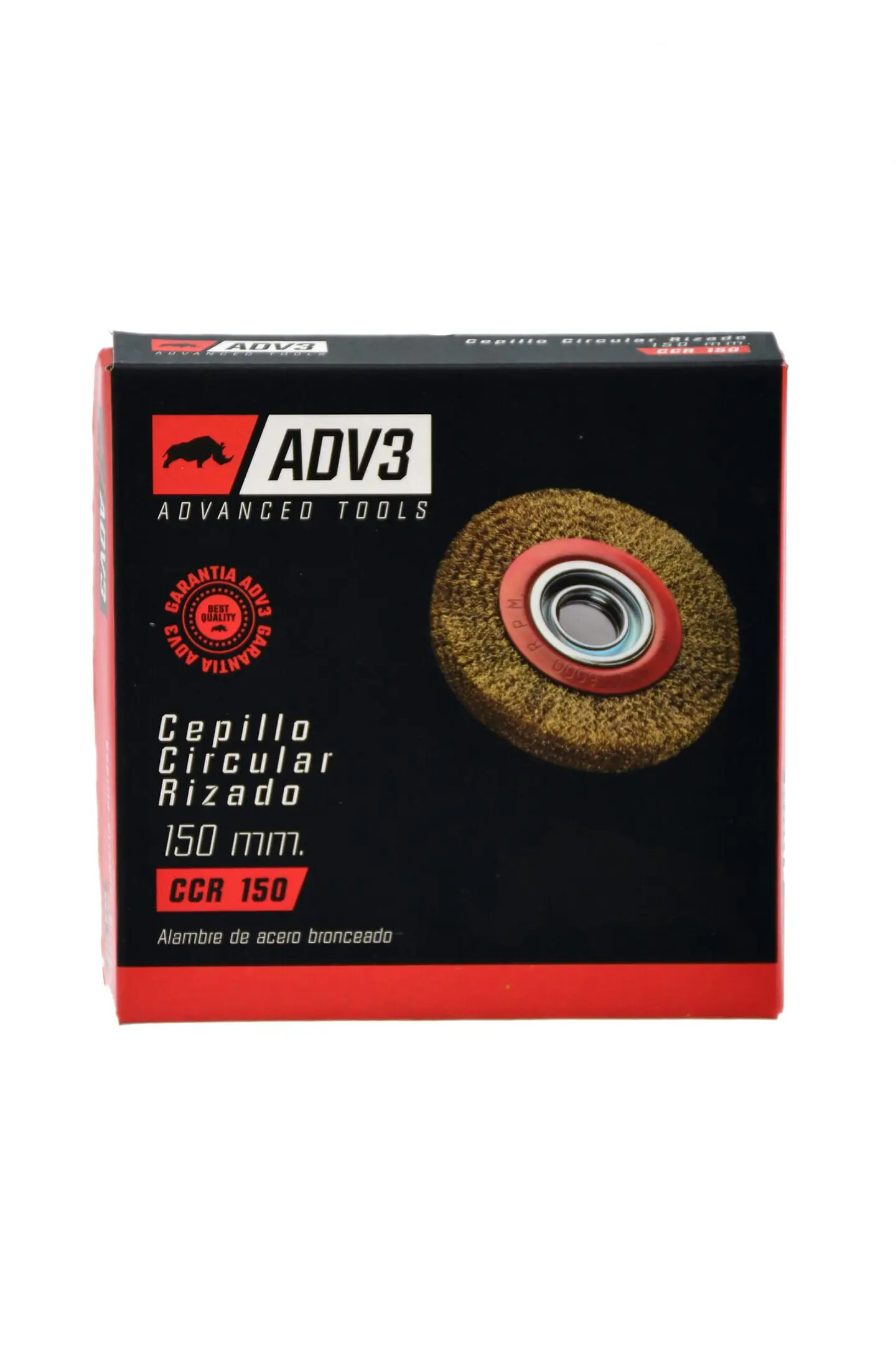CEPILLO CIRCULAR RIZADO DE 150 MM 3