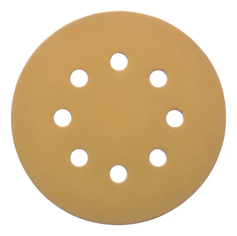 Disco Lija Velcro X5 Grano 320 Óxido Aluminio 125mm