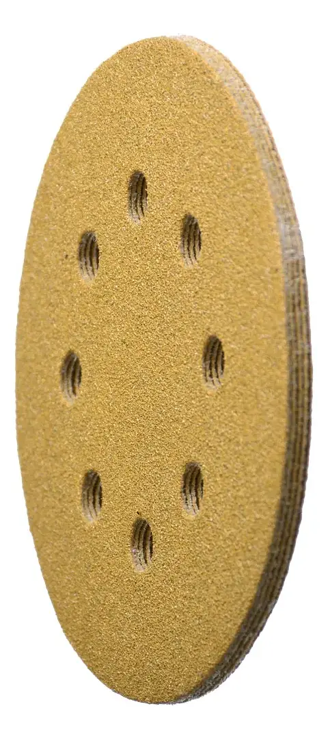 Disco Lija Velcro X5 Grano 60 Madera Metal Plástico 125mm
