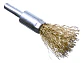 Cepillo Taladro Brocha 12mm Bronceado Rizado Cerdas Acero - Miniatura 2