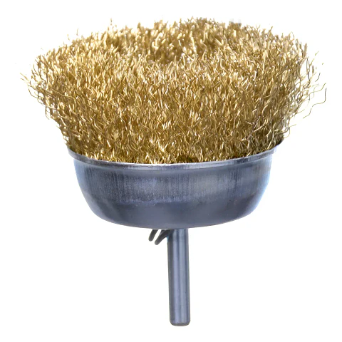 Cepillo Para Taladro Copa Acero Cobre Zinc 0.3mm