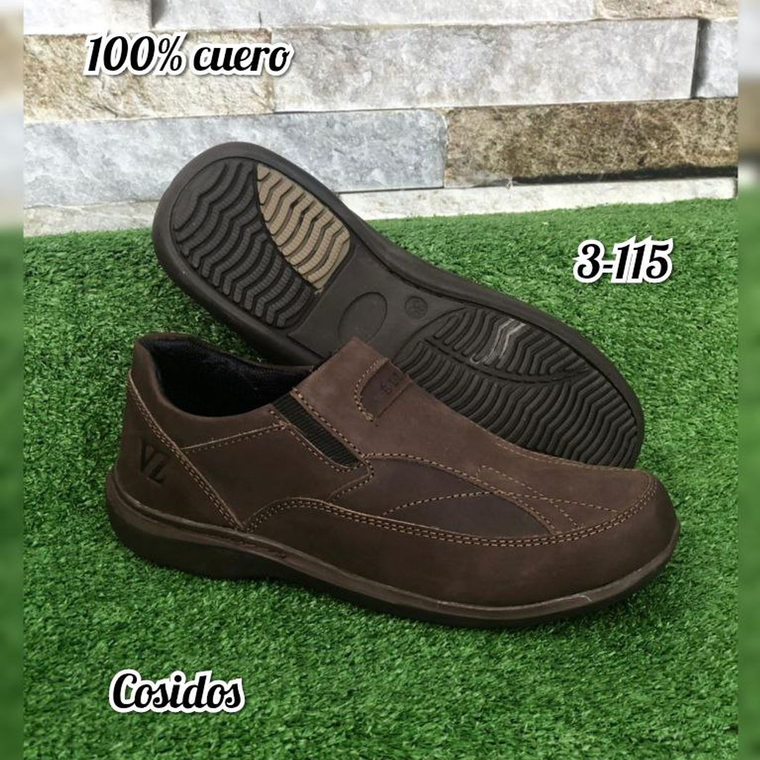 Zapato Casual Nobuck 100% Cuero 2