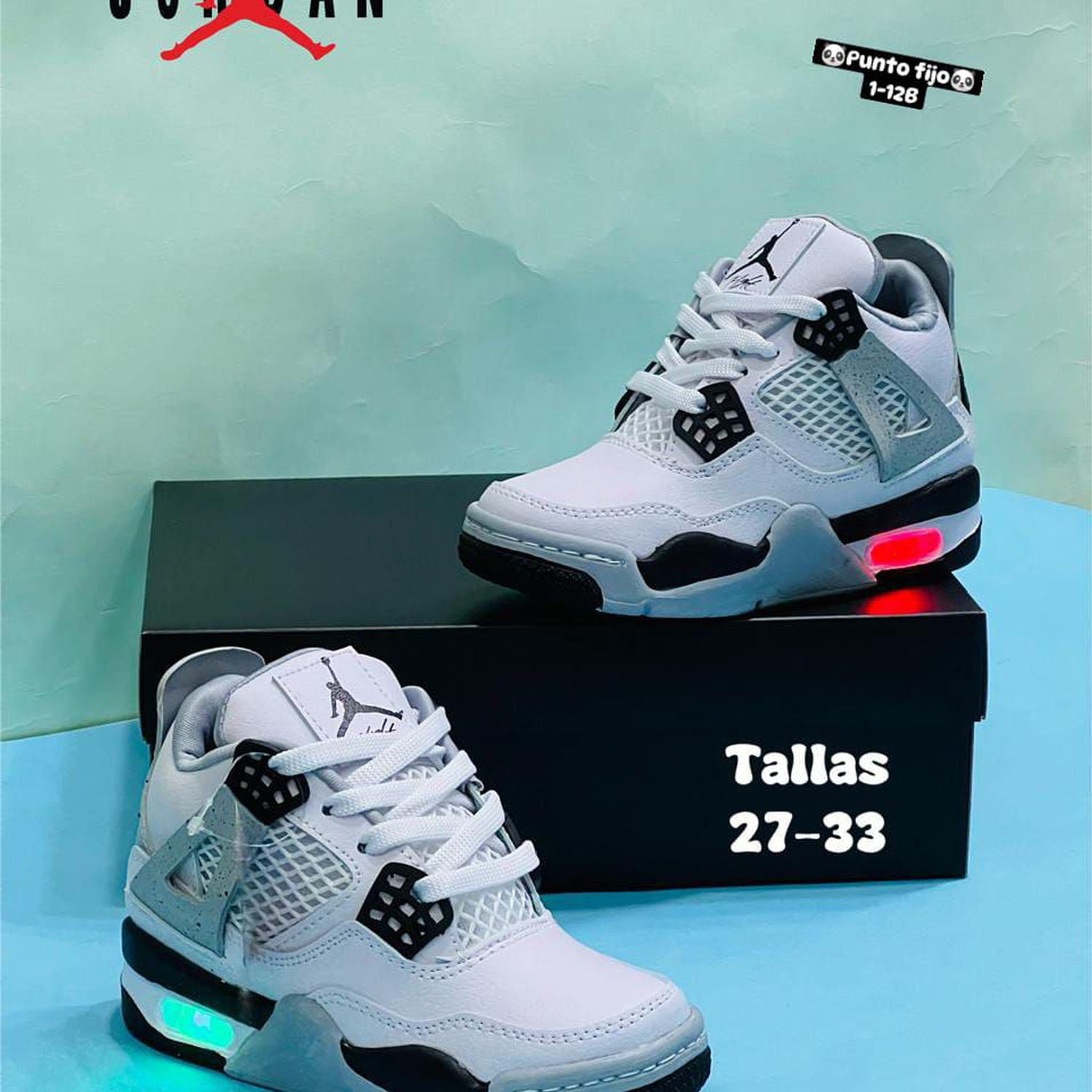 Zapatos Jordan Retro Luces Kids 2