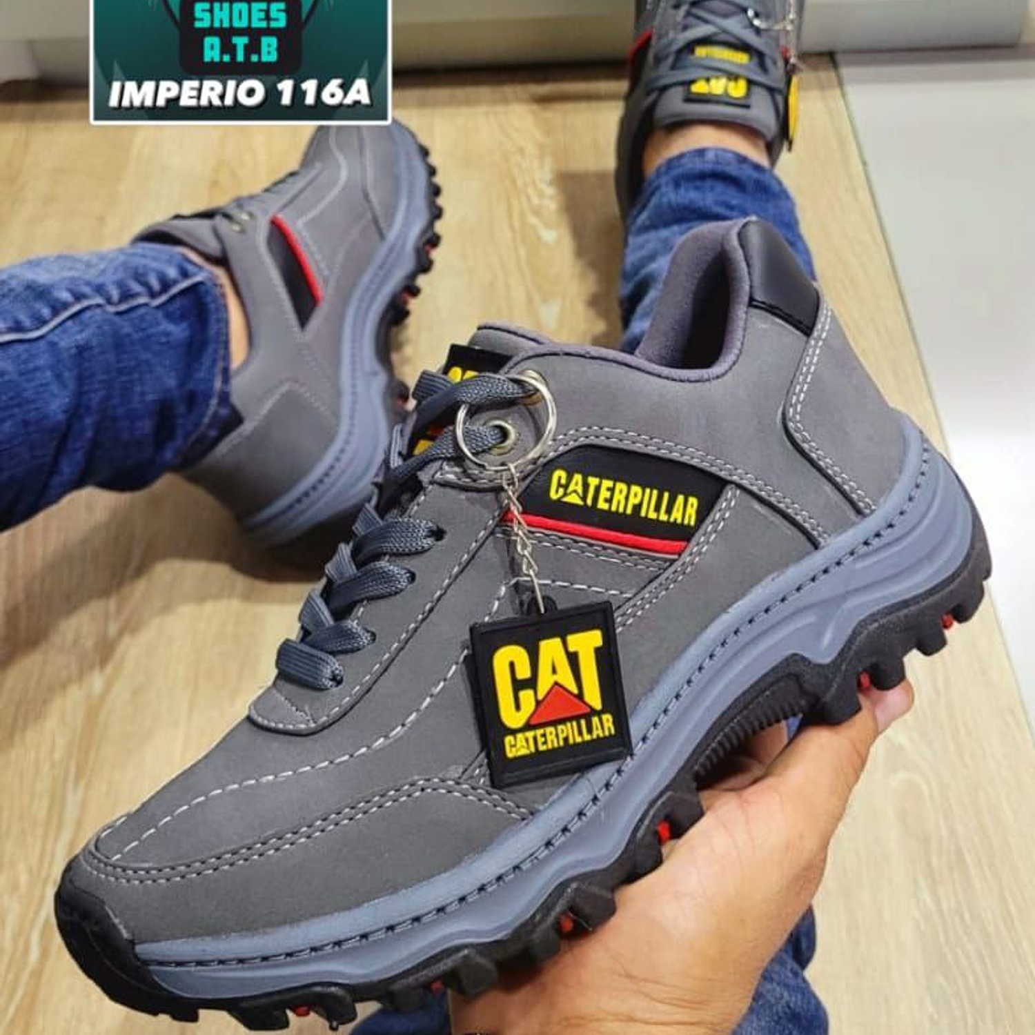 Zapato Bajo Cat Casual 2