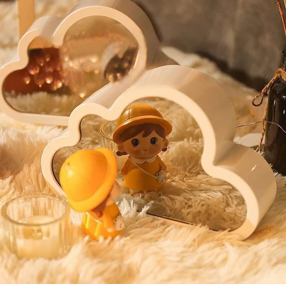 Espejo-Lámpara de tulipán 7