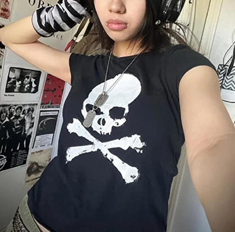 Polera Skull 2