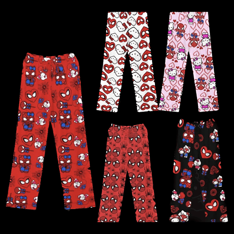 Pijama Hello Kitty / Spiderman 