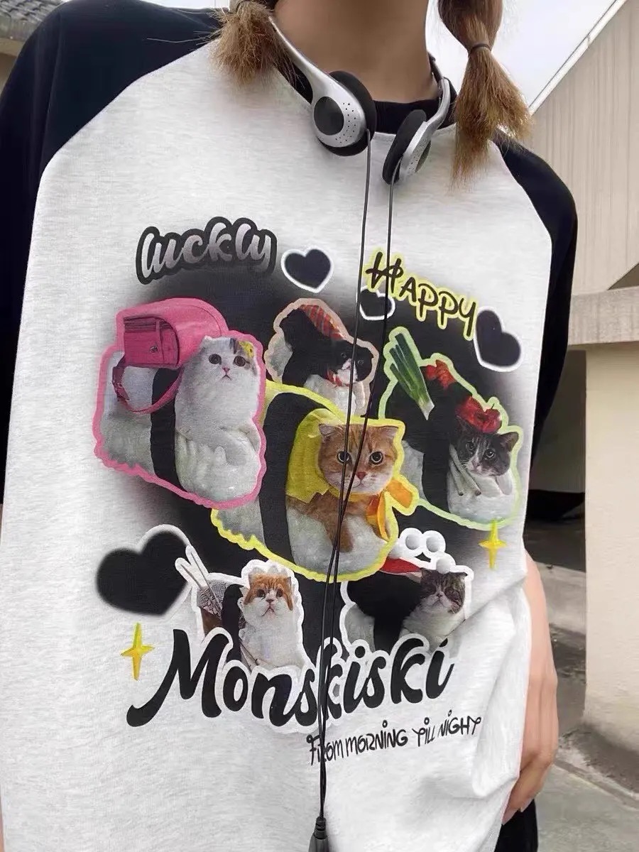 Polera cat sushi 1