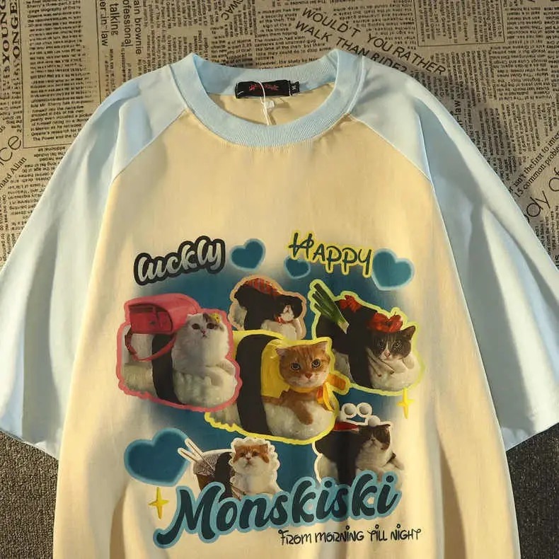 Polera cat sushi 6